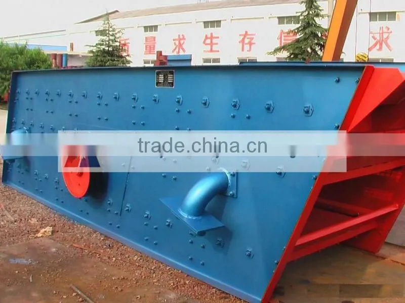 Cement plant necessary double deck vibrating screen with stable performance