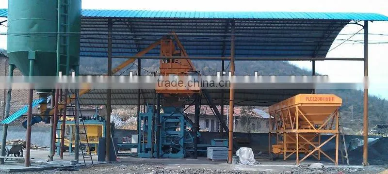 hydraulic concrete block machine