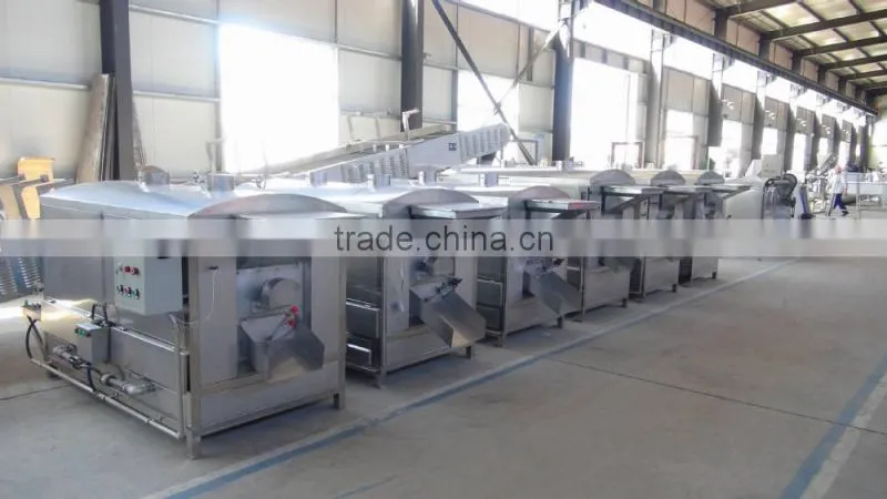 Small nut roasting machine