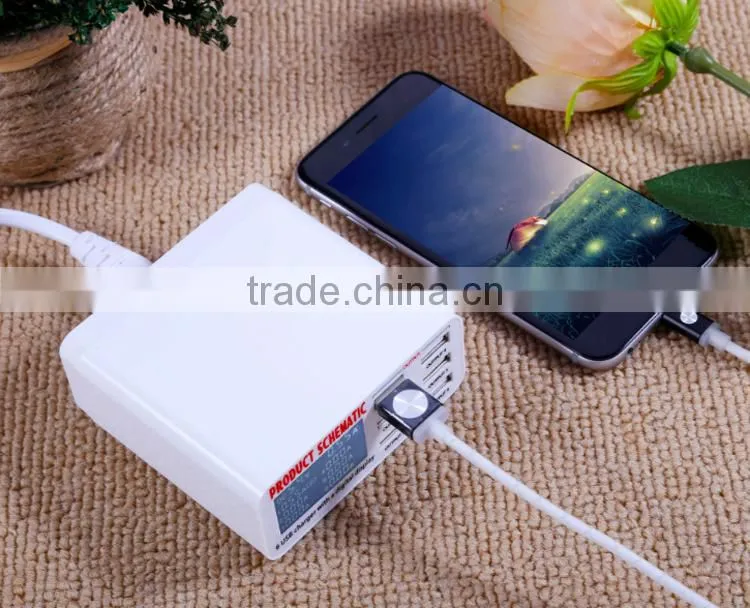 USB FAST CHARGER PORTABLE USB CHARGER MULTI-PORT USB CHARGER