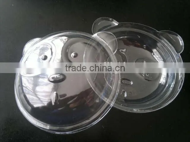 disposable plastic cap of bowl, plastic bowl lid