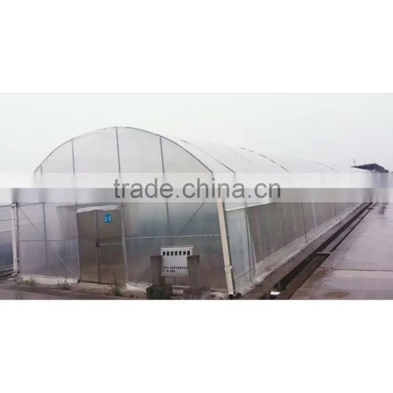 One Stop Grande Greenhouse Type Multi Span Plastic Film Commercial Greenhouse for Sale