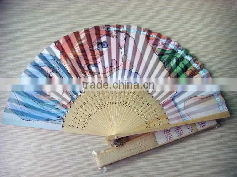 Custom Bamboo Hand Fan