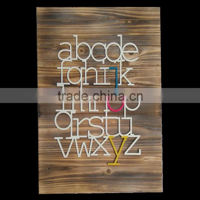 Unique designs!!! Vintage signs with metal cutting letters