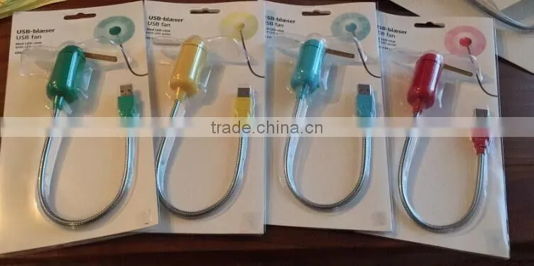 promotion cheap computer mini USB charge fan