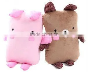Stock small order supply fashion LED light cushion new design cushion