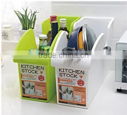 Wholesale Stock Antiskid Bathroom Kitchen Plastic Storage Box