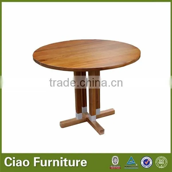 Teak golden wood coffee table