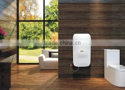 Magnetic flush sensor ceramic urinals with concealed cover, longlasting with space, water & energy saving design