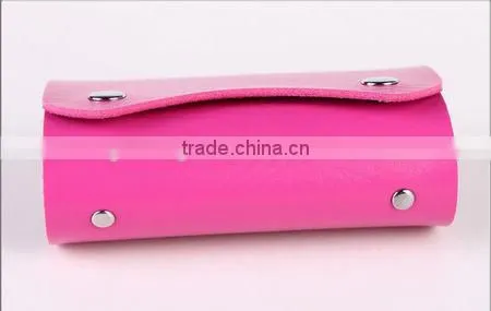 Nice Rose Red PU Card holder