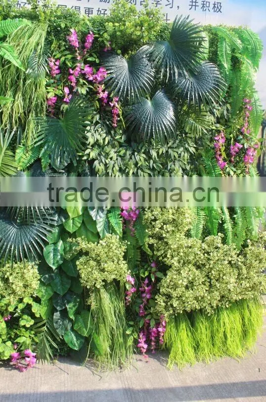 vertical green wall/fake green wall manufacturer