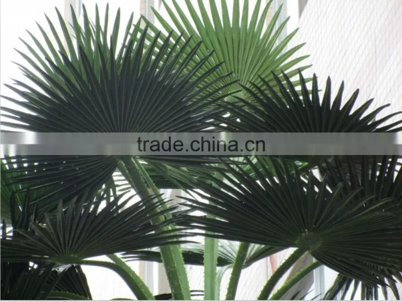 Artificial palm trees,for shopping mall decorative artificial palm tree