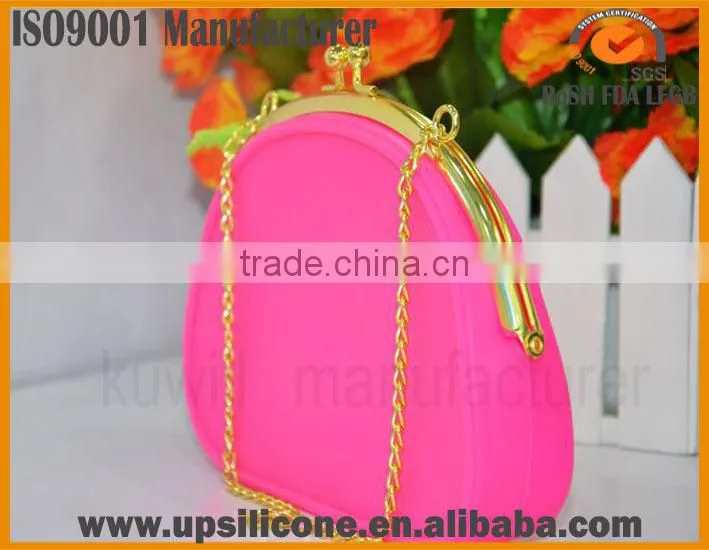 silicone shoulder bags for girls fashion silicone shoulder bags