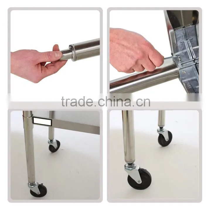 Custom Stainless Steel Worktable/Workbench