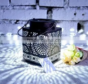 2016 artical metal candle holder tealight holder small lantern