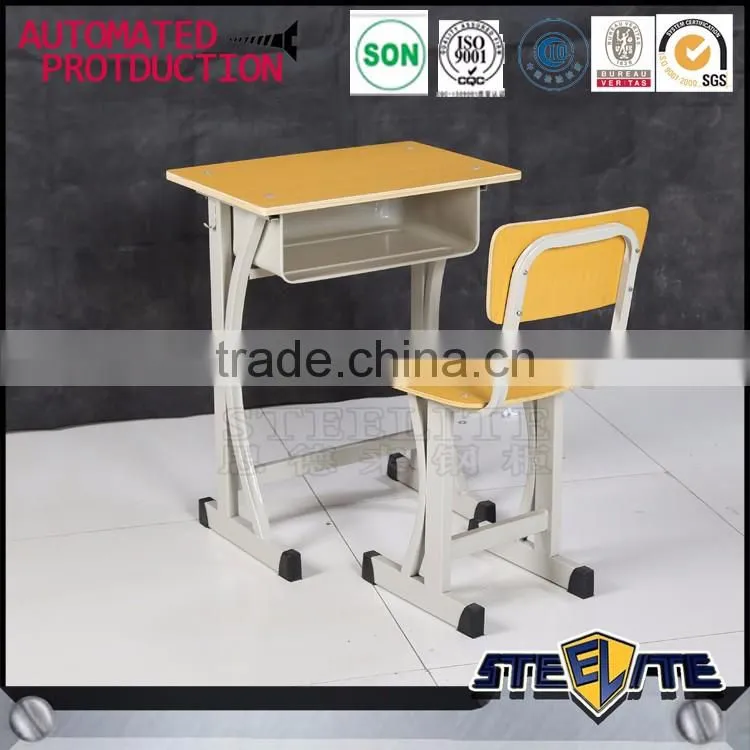 Children furniture wood desk and chair/ Used School desks for sale