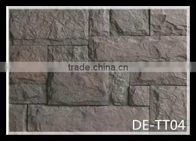 Durable grey castle exterior stone veneer
