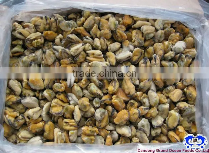 IQF chair de moules bleues congelees