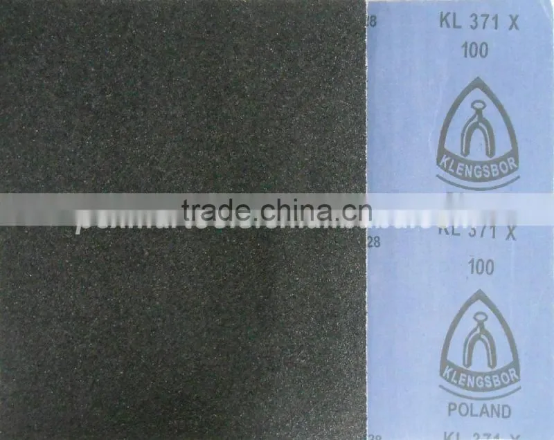 230*280mm abrasive waterproof/dry sanding paper