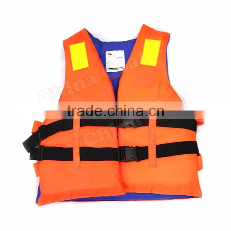 Customerized Orange Reflective Life Vest with Lifesaving Whistle