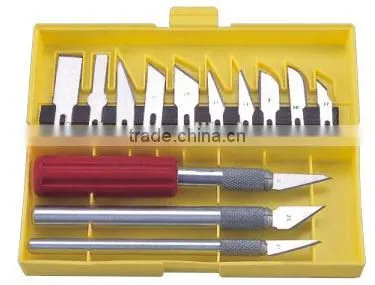 13 pcs precise carpenter knives set /Carving knives set
