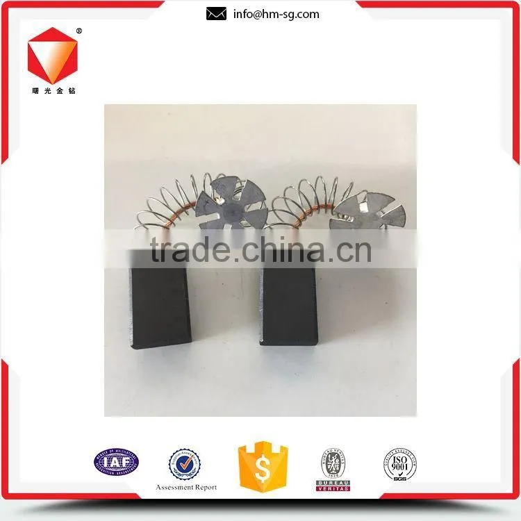 High purity low density little-spark carbon brush for aeg