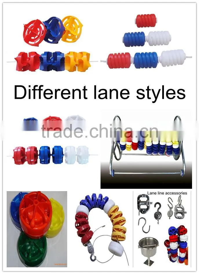 wholesale high quality divider float line 25 meter swimming pool