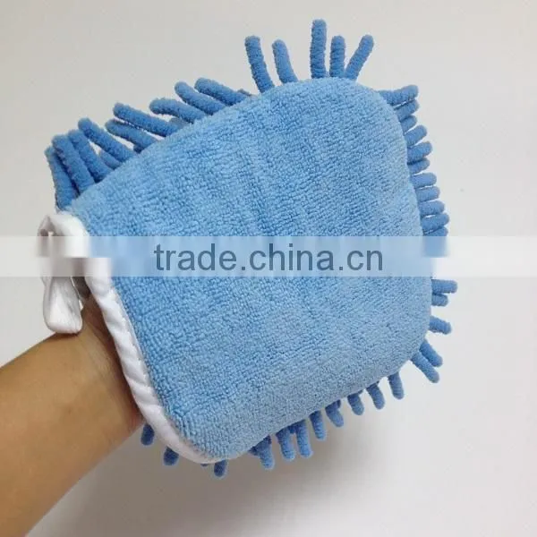 cloth chenille noodle small mini microfiber wash mitt for car dusting