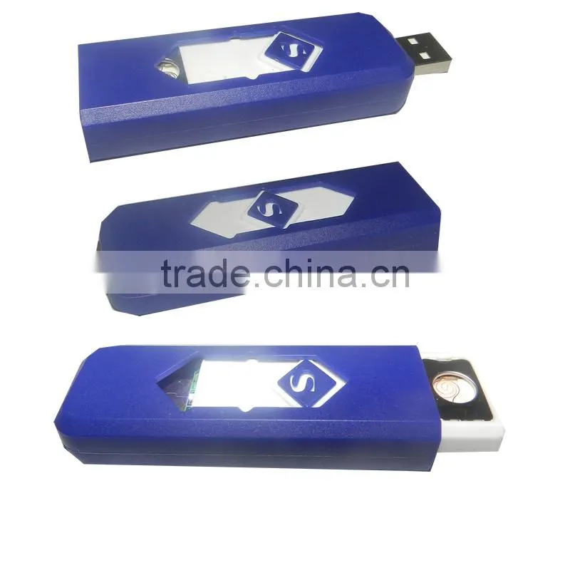 Hot sale rechargeable usb lighter.no gas electronic cigarette lighter