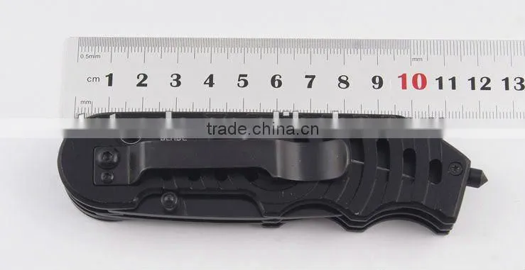 New design Multi functional stainless steel folding pocket strider knife C0699B