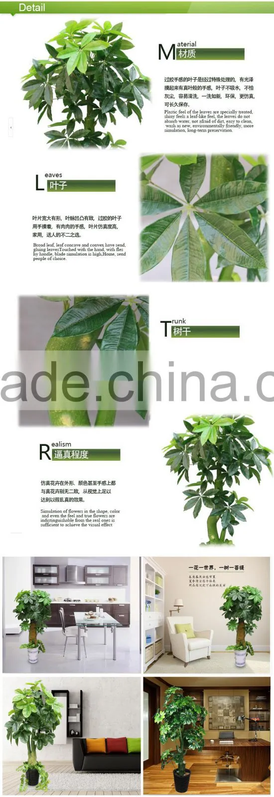 Realistic mini bonsai tree pot culture wholesale