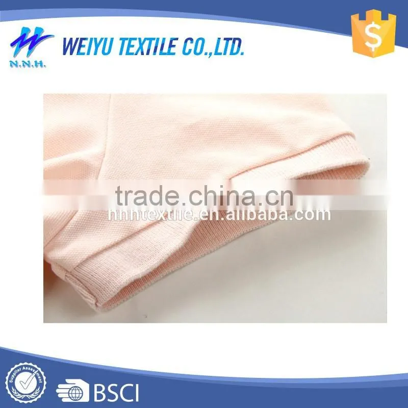 pink color blank softextile polo t shirt