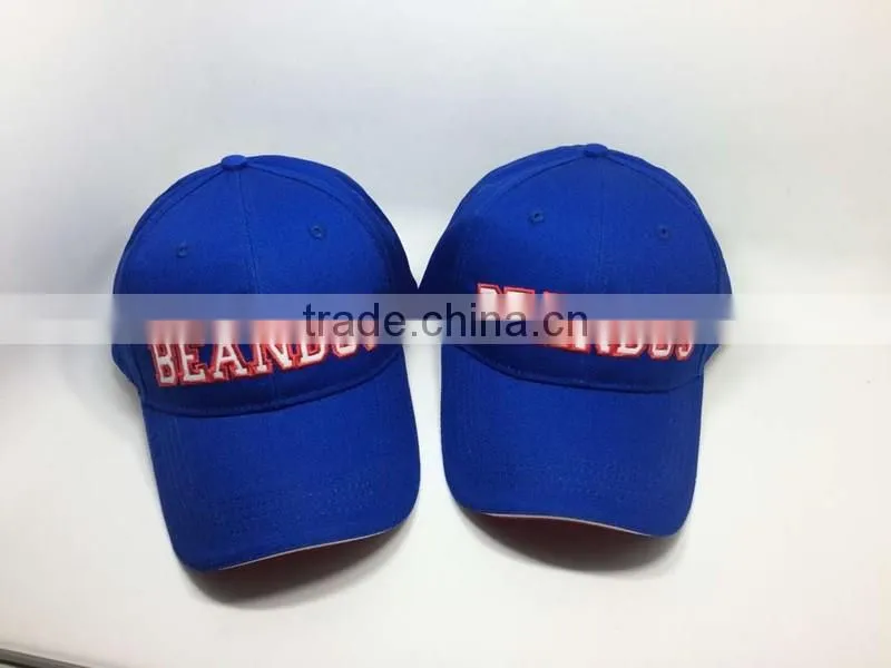 Custom 100% Cotton Baseball Cap with embroidery patch