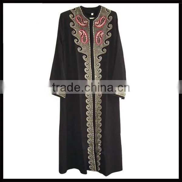 Newest Cotton Paysily prints Customized Long Sleeve Islamic Clothing