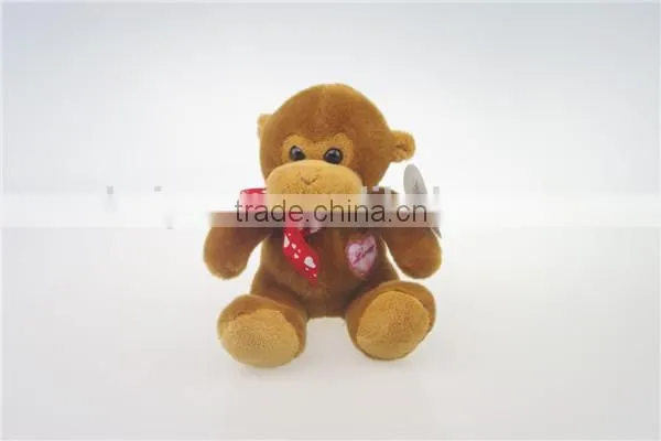 Naughty plush monkey animated animal toys for crane machines