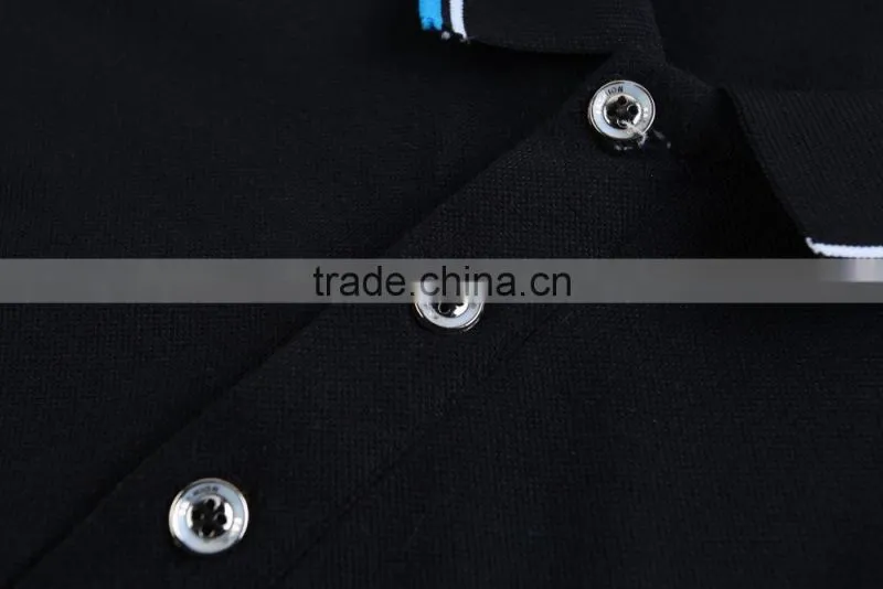 In stock high quality unisex wholesale blank customer polo-shirt