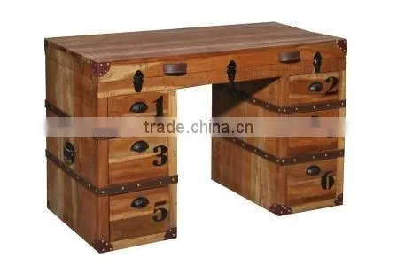 Retro Wooden Wardrobe