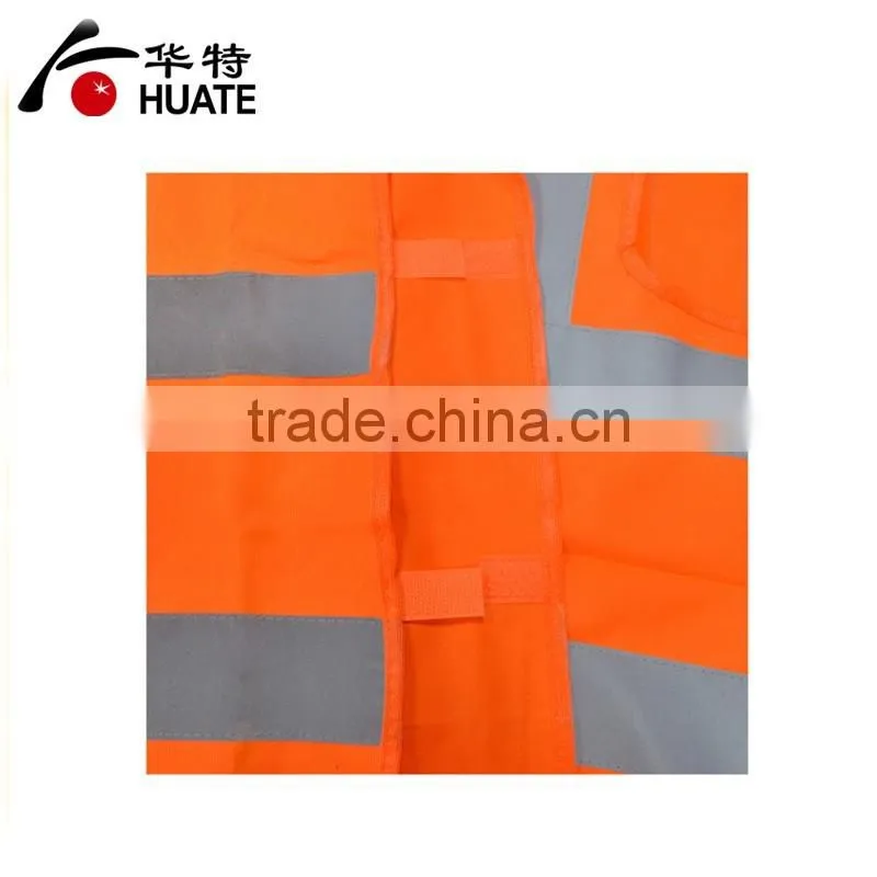 reflective LED vest for cycling/reflective garment/safety vest/orange vest