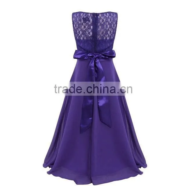 2017 Hot-sale Cute Frock Designs Child Clothes Fancy Party Girl Lace Dresses For Kids
