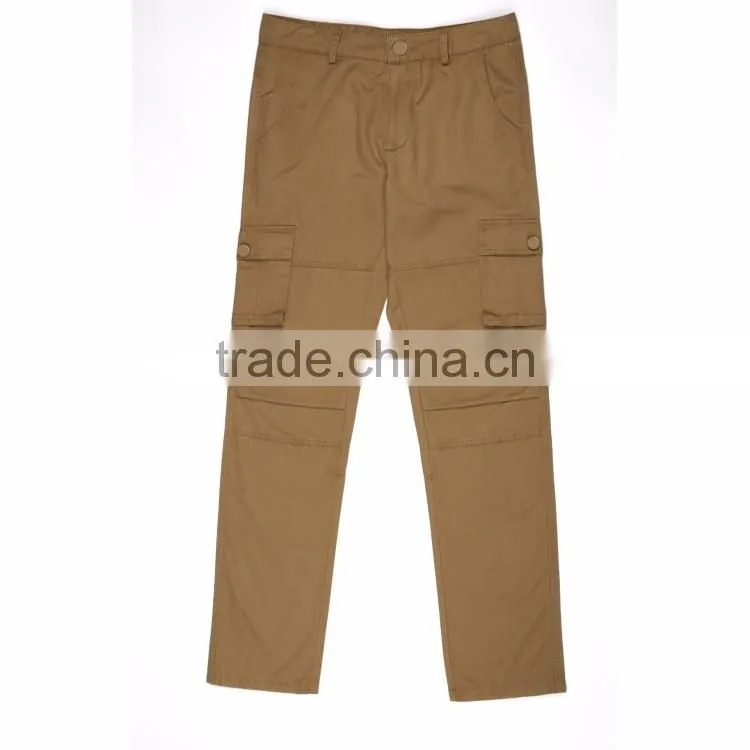 Hot sale economic european style cargo work pants mens cheap cargo chino pants with many pockets