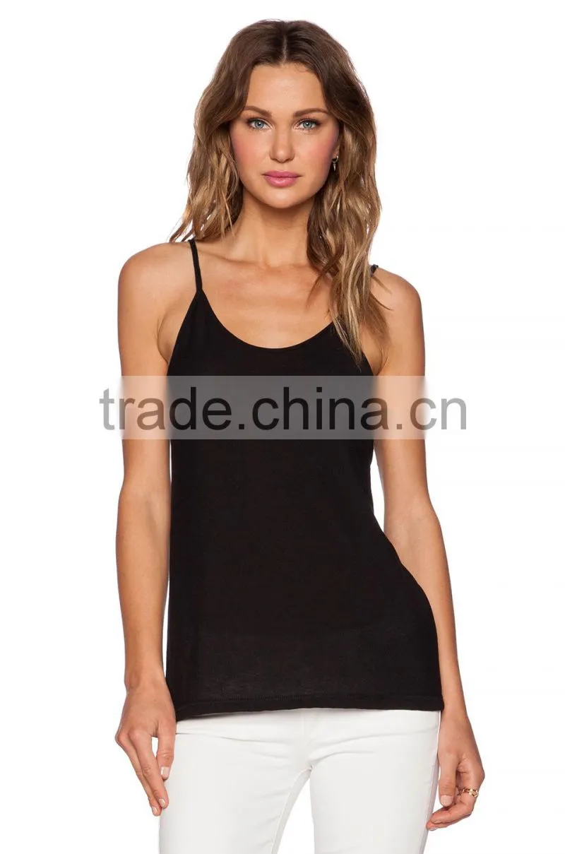 cotton poly lightweight cami