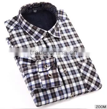 Hot sale man dress shirt long sleeve plaid man dress clothing lastest dress designs for men