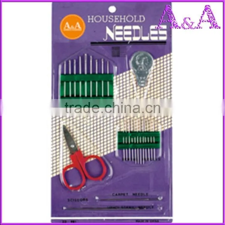 D&D needlework materials hand sewing needles for wool and yarns assorted needles nickel free needles set