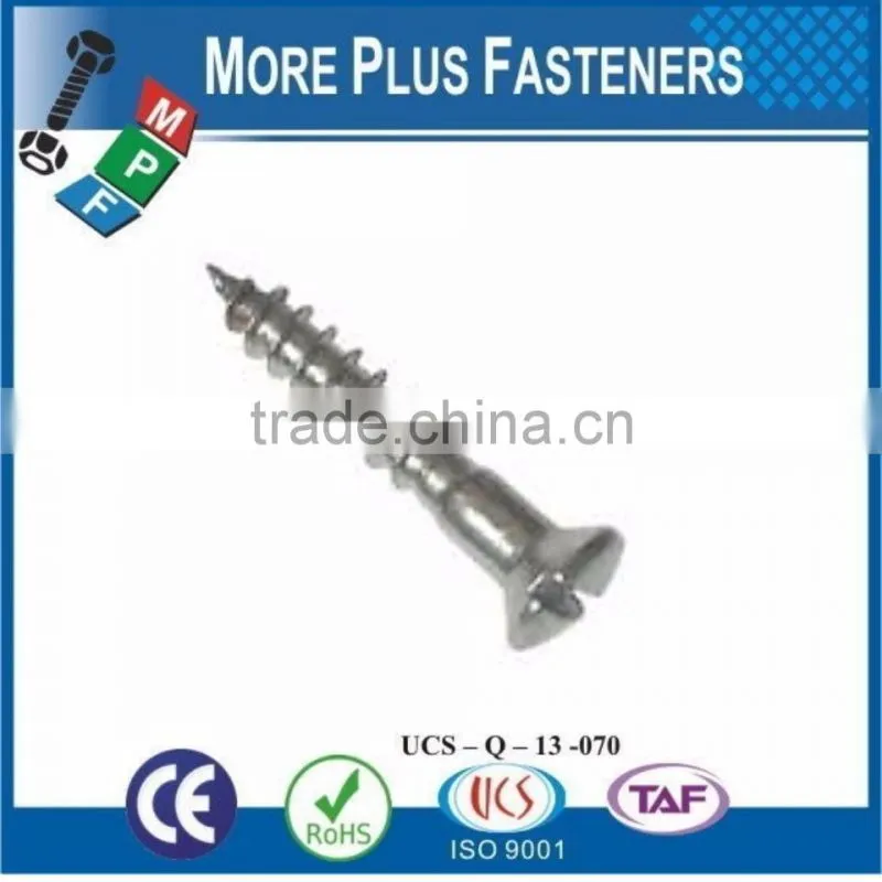 Made in Taiwan DIN 95 Wood Screw