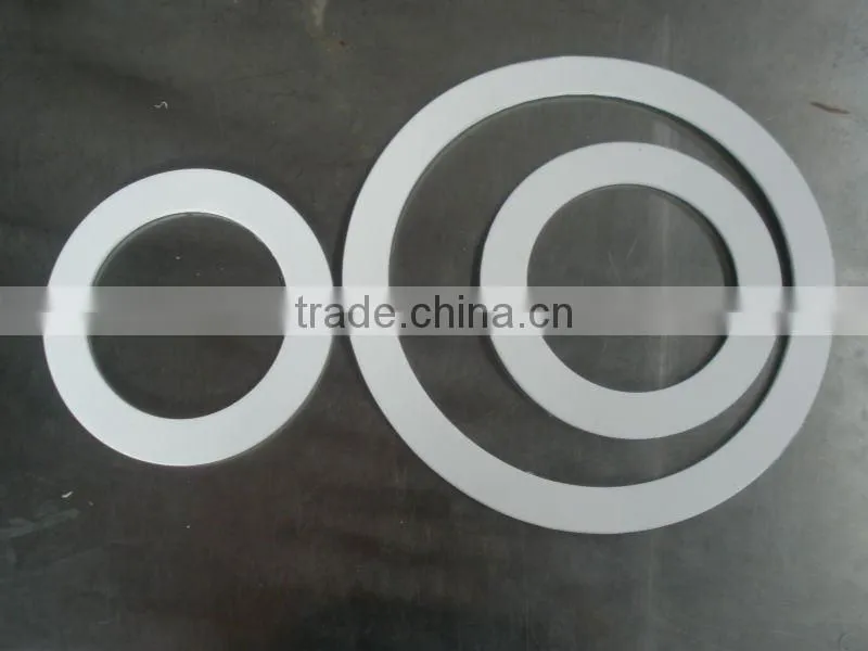 white virgin ptfe gasket/ptfe glange gasket