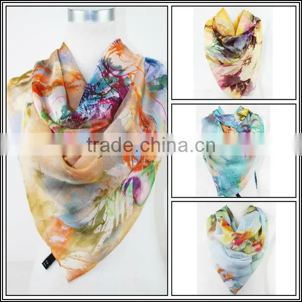 Digital Chiffon Printing Scarves
