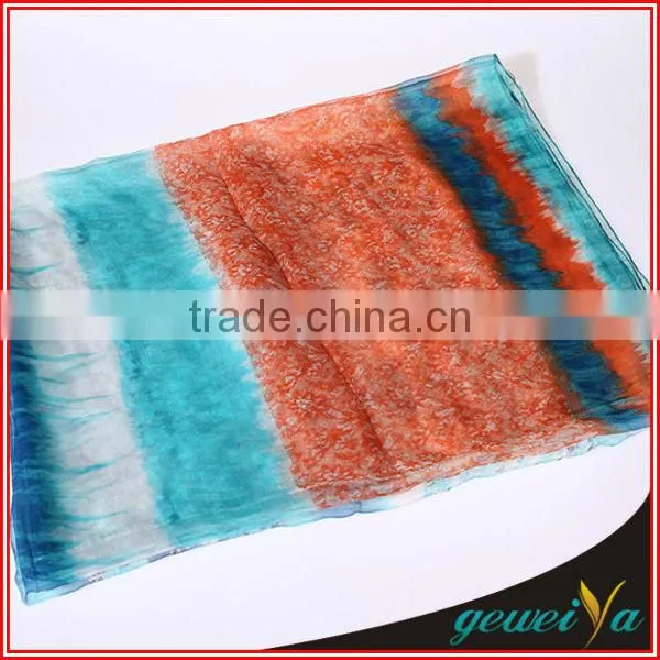 2014 Chiffon Printed Latest Design Shawl