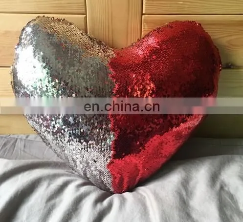 two color changing sequin throw pillow mermaid reversible sequin cushion