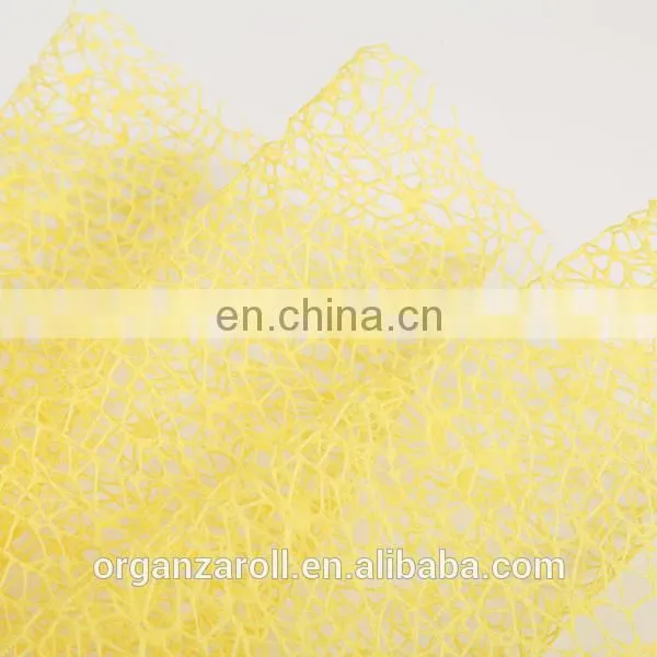 Decorative Fibre Net Roll for wrapping flowers and decorations