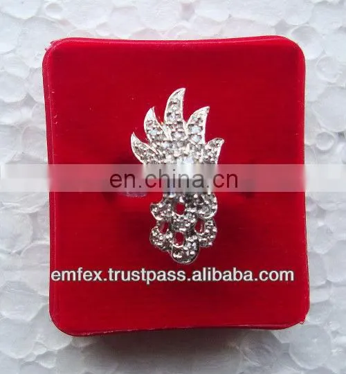 Cz jewelry finger rings exporter, cz ring jewellery ring manufacturer